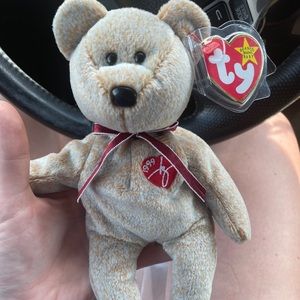 Vintage TY beanie baby signature 1999 bear mint condition